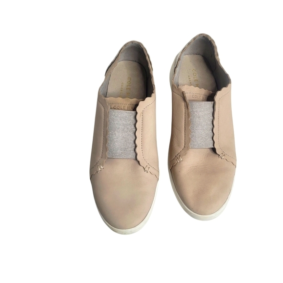 Cole Haan GrandPrø Spectator Scallop Slip-On Sneakers Size 7.5 - Picture 5 of 8